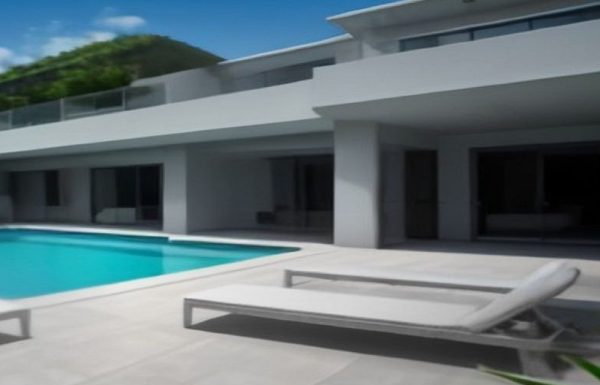 Özel havuzlu iki katlı villa