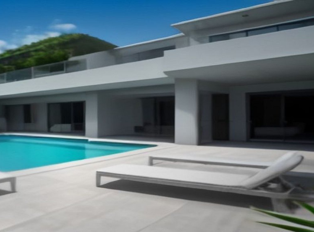 Havuzlu müstakil villa